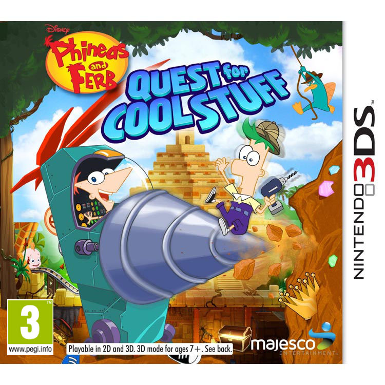 N3DS PHINEAS & FERB QUEST FOR COOL STUFF